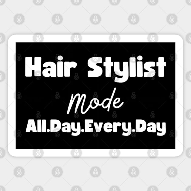 Hairstylist Magnet by HobbyAndArt